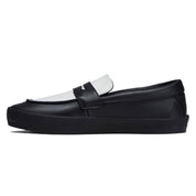 Vans Skate Loafer Shoes - Black/White