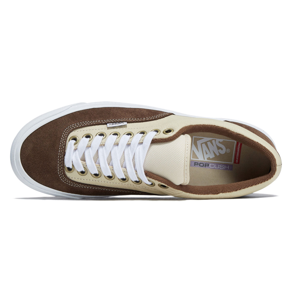 Vans Skate Era Stub Shoes - Brown/Tan
