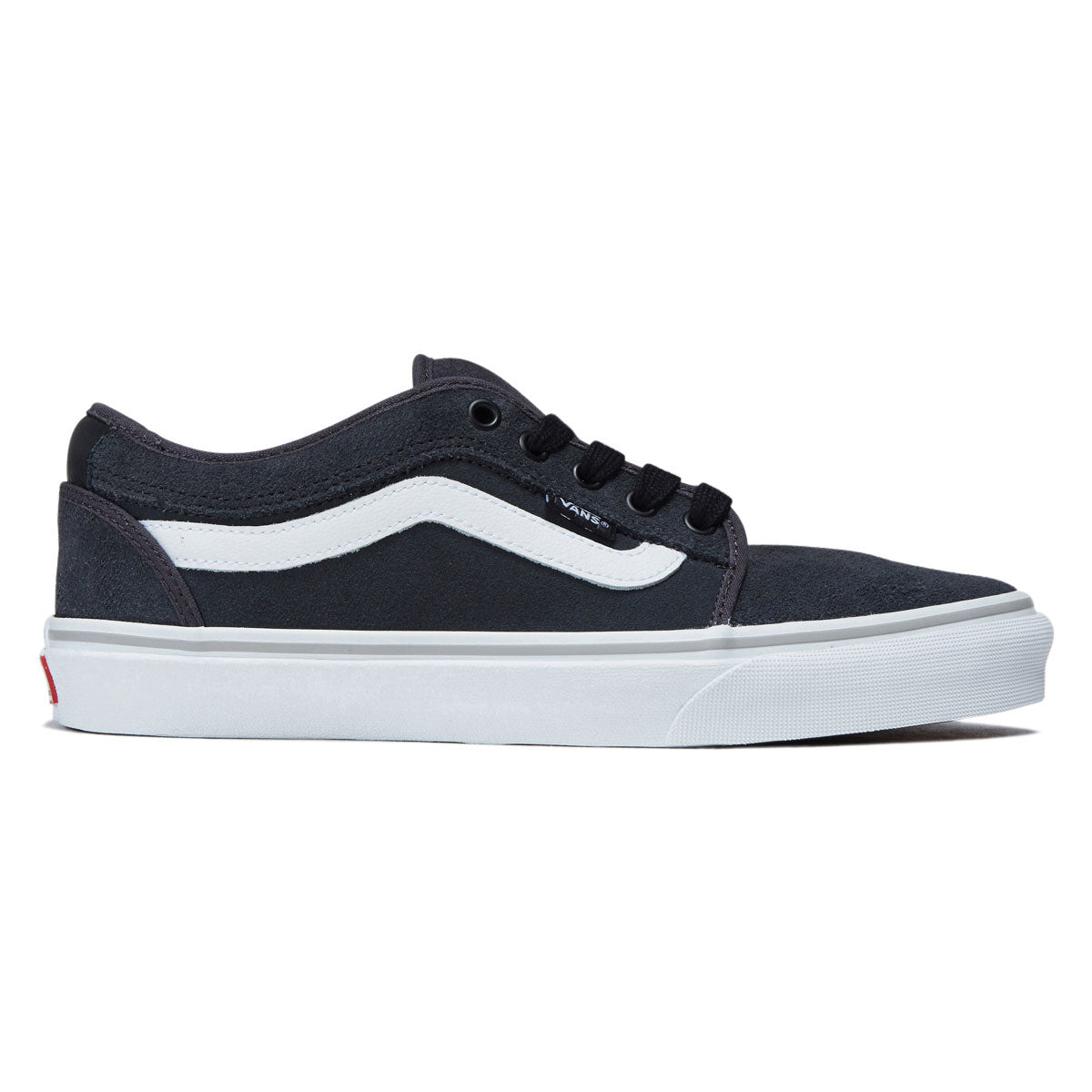 Vans Skate Chukka Low Sidestripe Shoes - Fat Lace Charcoal