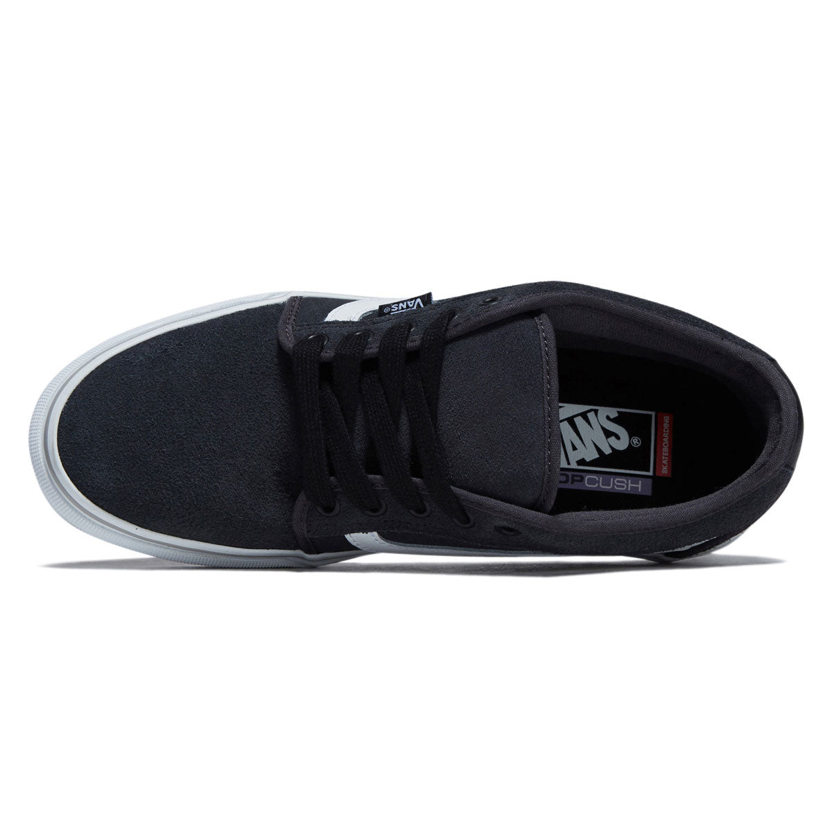 Vans Skate Chukka Low Sidestripe Shoes - Fat Lace Charcoal