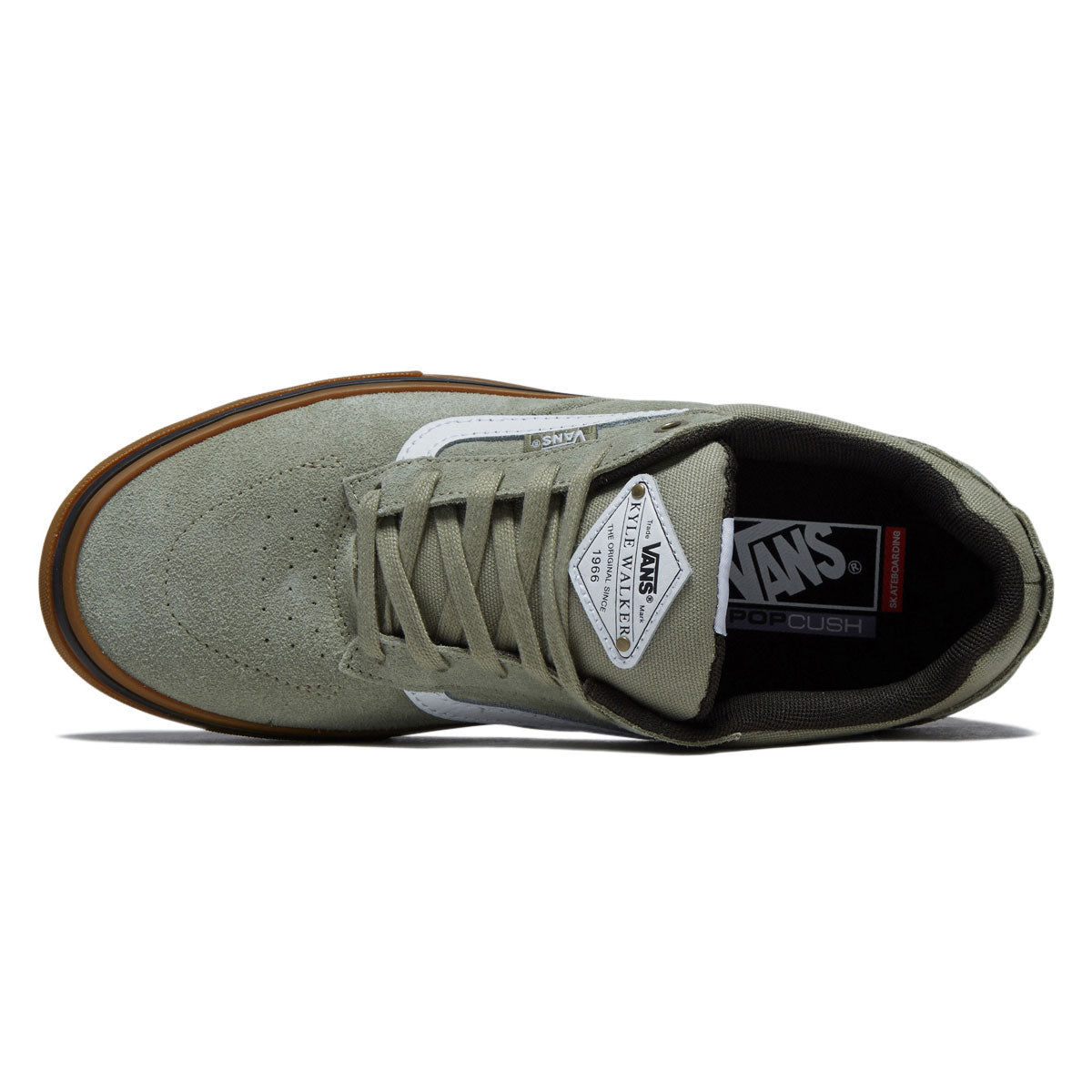 Vans Kyle Walker Wafflecup Shoes - Light Green/Gum