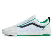 Vans Skate Old Skool Wafflecup Shoes - White/Green