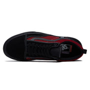 Vans Skate Old Skool Wafflecup Shoes - Black/Red