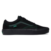 Vans Skate Old Skool Shoes - Black/Black/Green