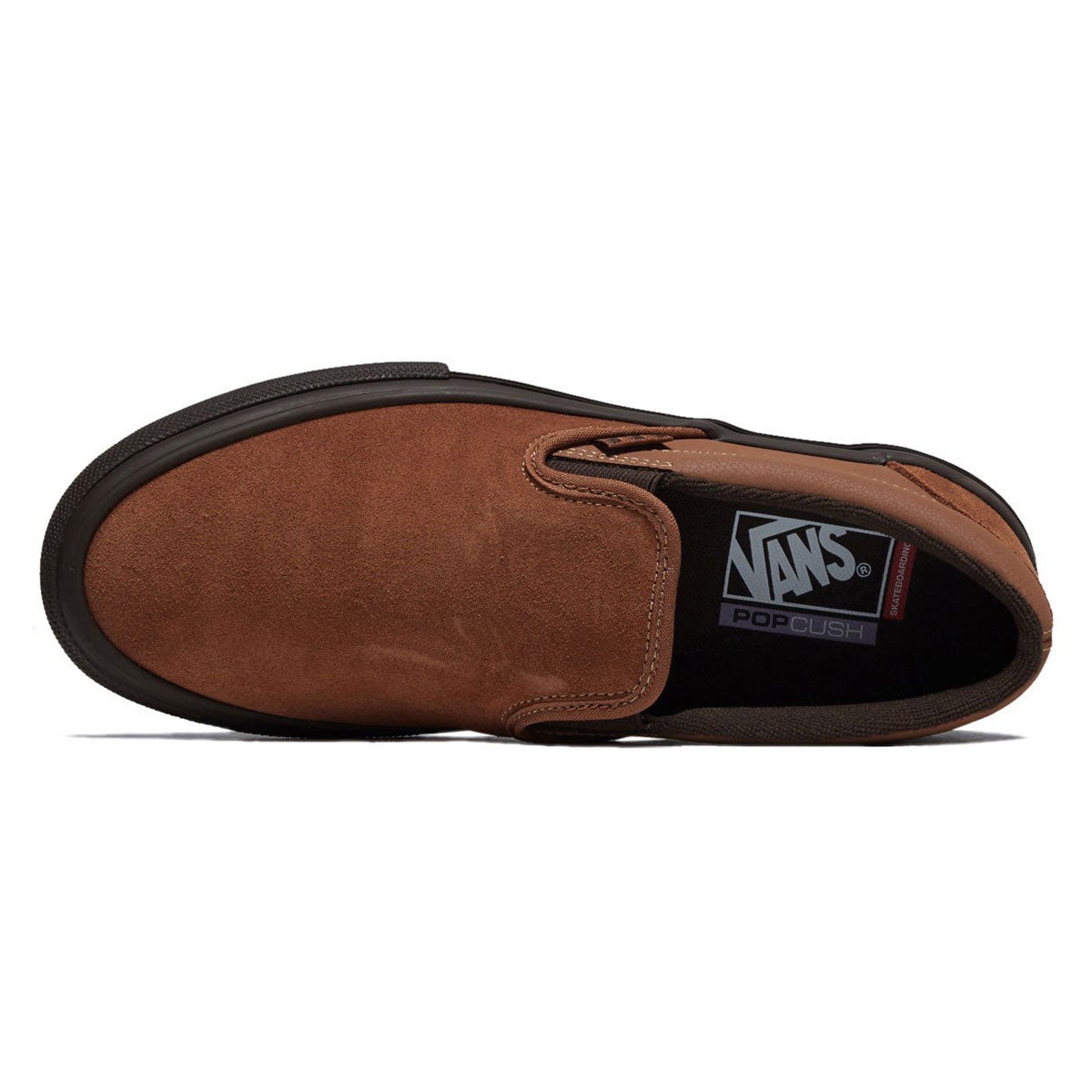 Vans Skate Slip-On Shoes - Brown/Gum