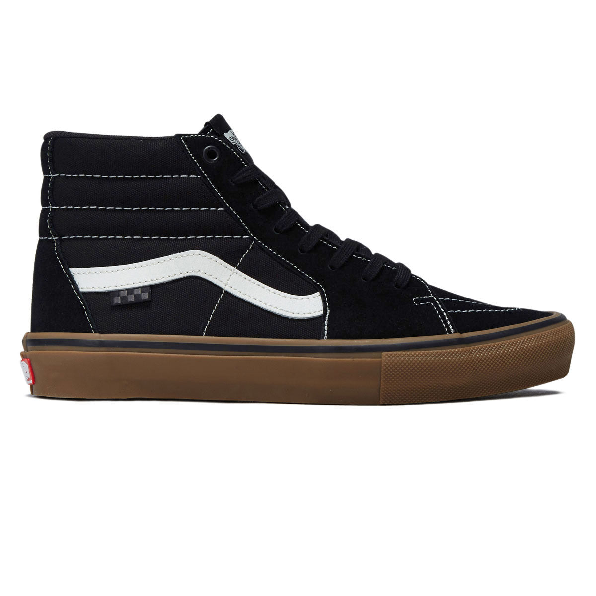 Vans Skate Sk8-Hi Shoes - Black/Gum/White