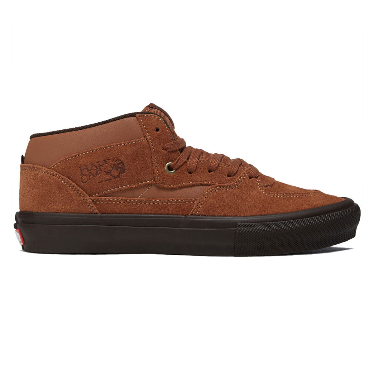 Vans Skate Half Cab Shoes - Golden Brown/Gum