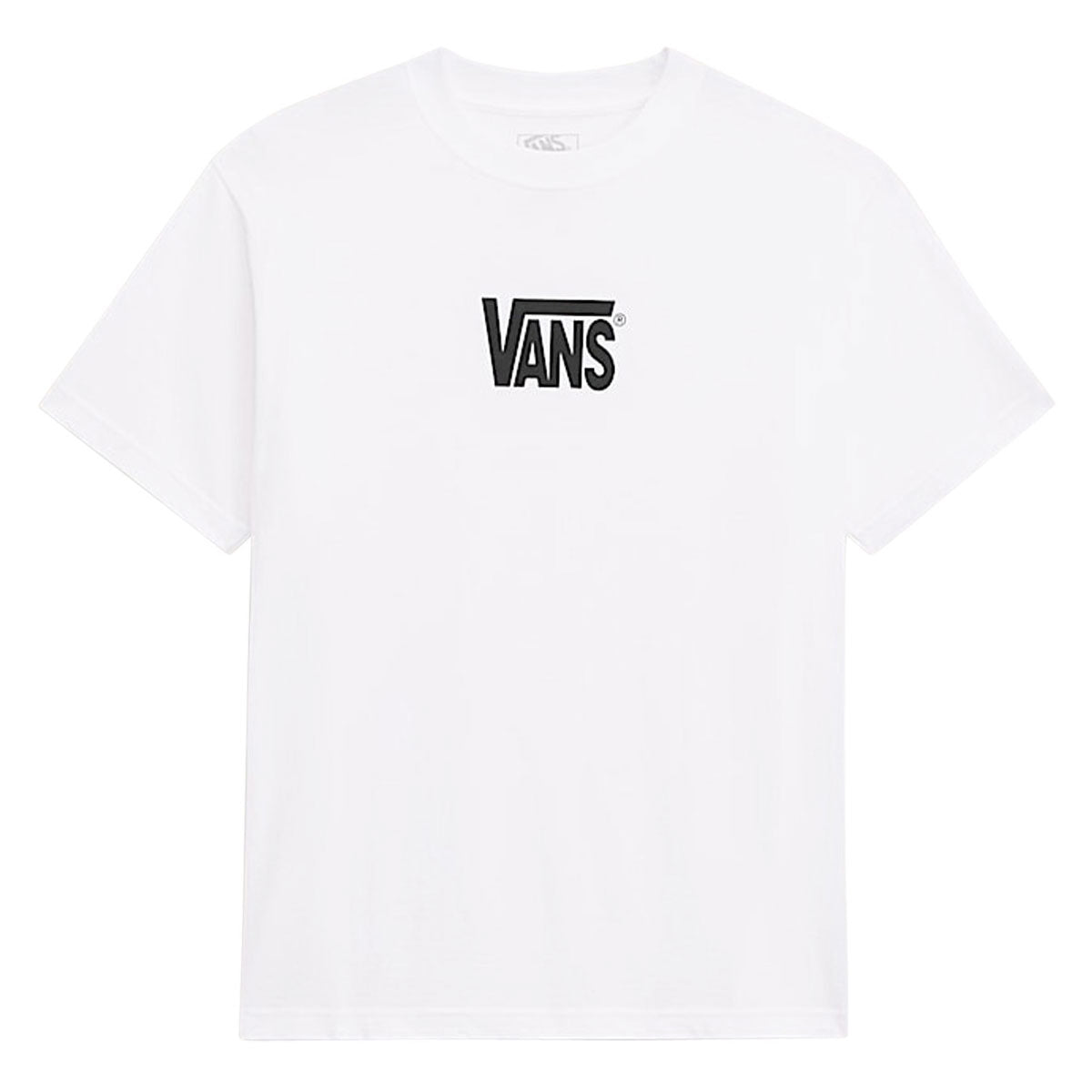 Vans Stretch Logo T-Shirt - White/Black