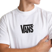 Vans Stretch Logo T-Shirt - White/Black