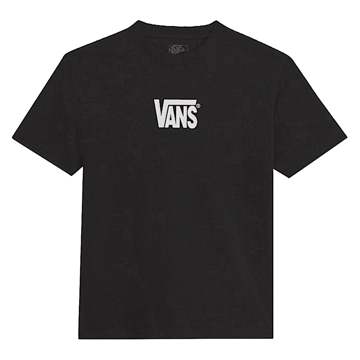 Vans Stretch Logo T-Shirt - Black/White