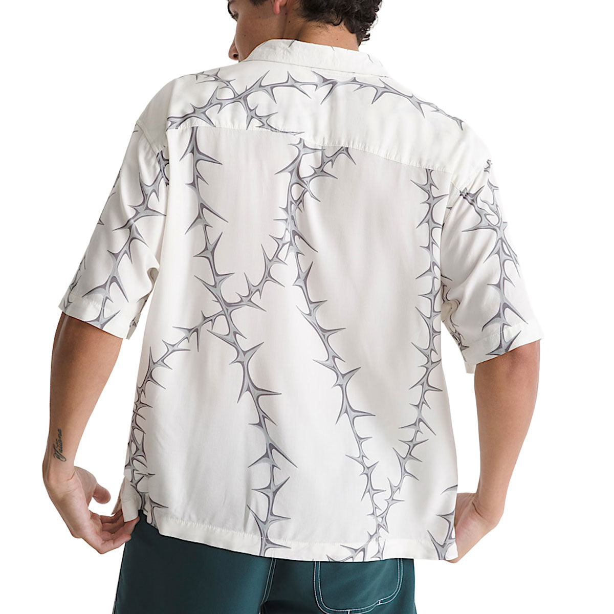 Vans Van Doren Printed Camp Shirt - White