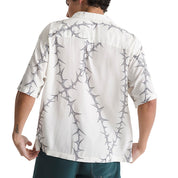 Vans Van Doren Printed Camp Shirt - White