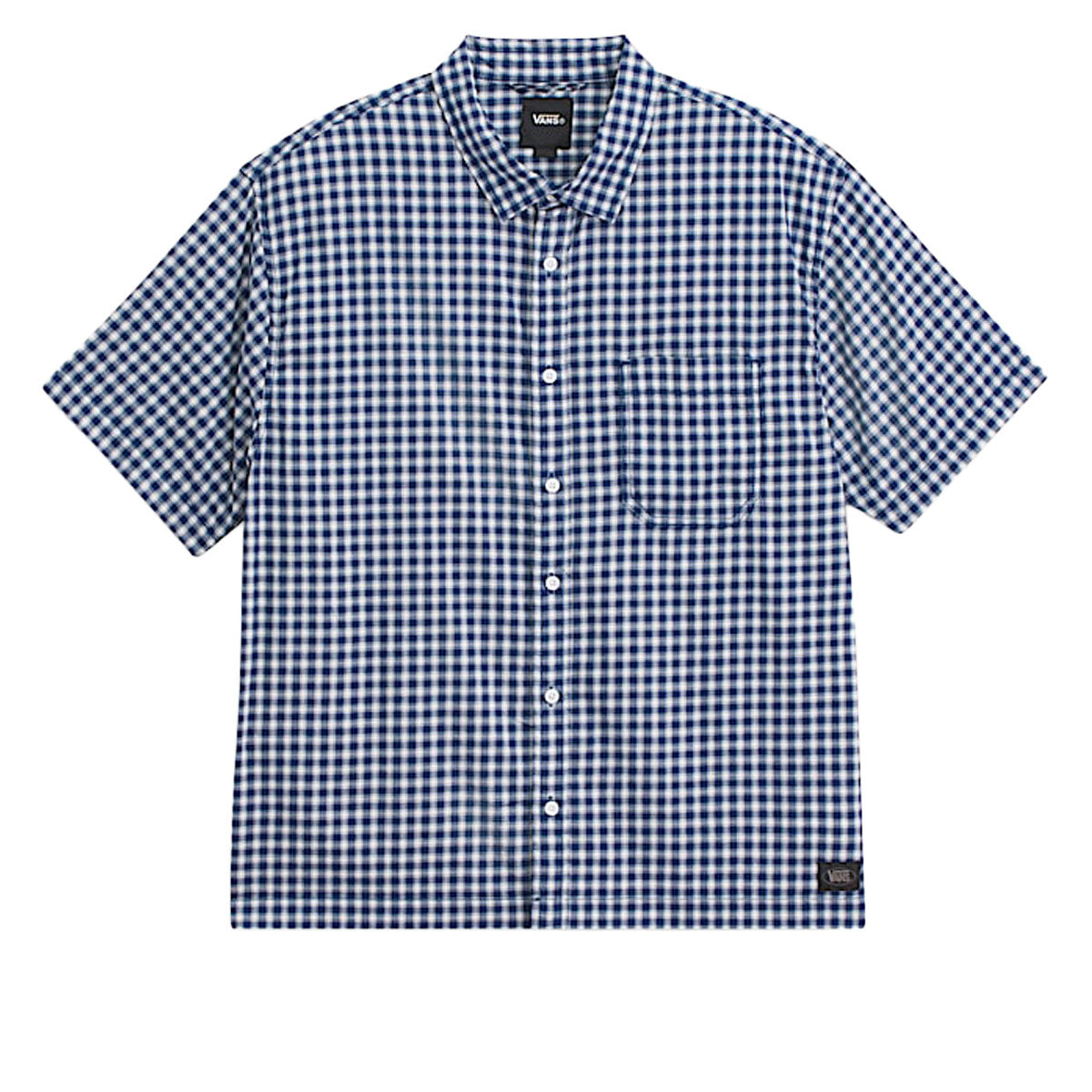 Vans Larkspur Mini Plaid Shirt - Deep Indigo