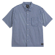 Vans Larkspur Mini Plaid Shirt - Deep Indigo