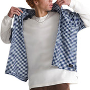 Vans Larkspur Mini Plaid Shirt - Deep Indigo