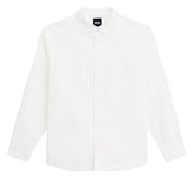 Vans Lawson Solid Oxford Long Sleeve Shirt - White
