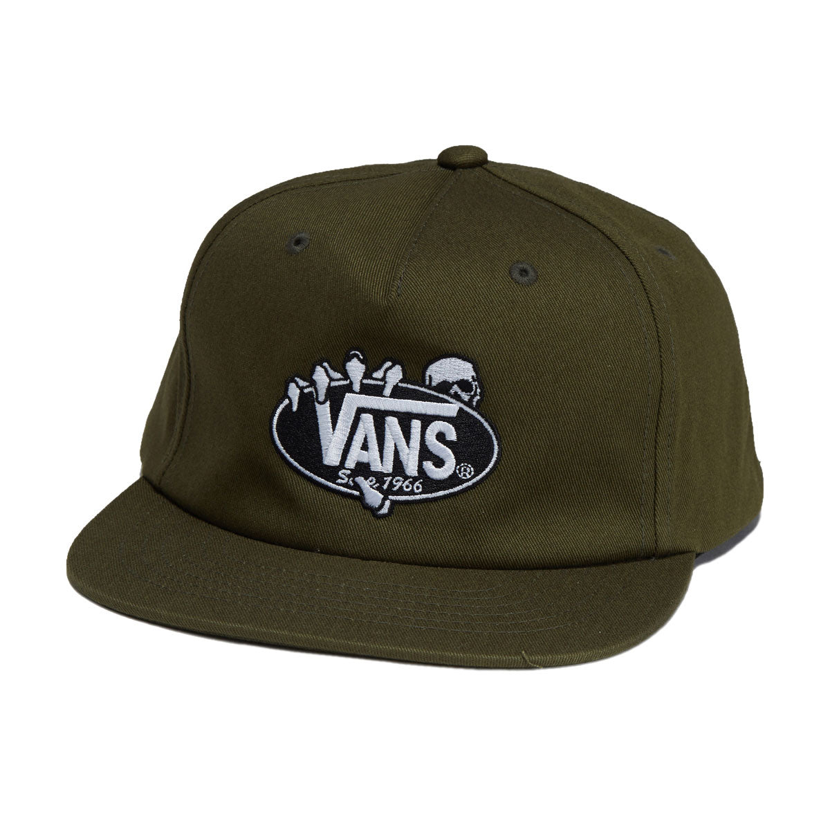 Vans Show Off Unstructured Hat - Mossy Olive