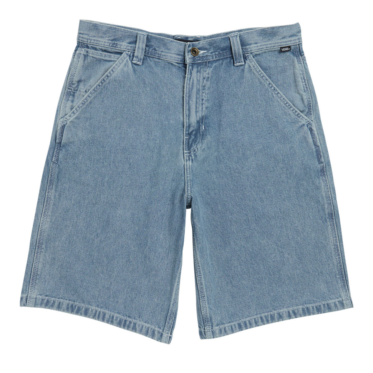Vans Chore Loose Denim Shorts - Stonewash Blue