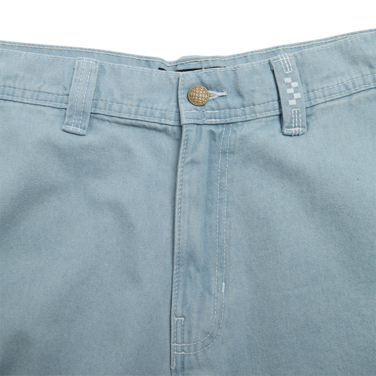 Vans LX Authentic Chino Baggy Denim Shorts - Light Stonewash