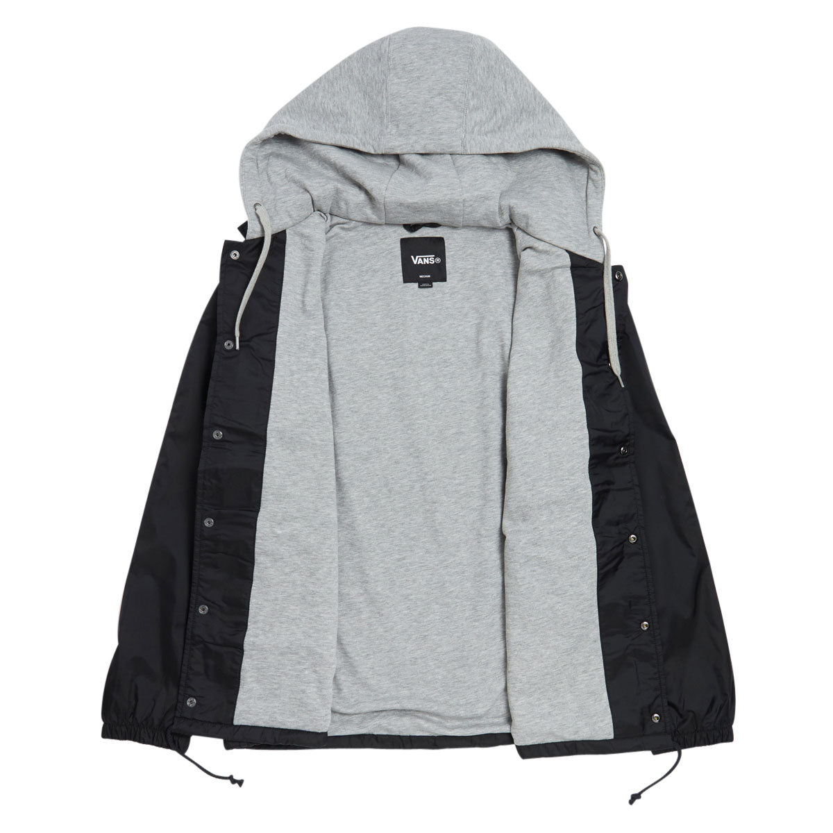 Vans Torrey Hooded Coaches Jacket - Black