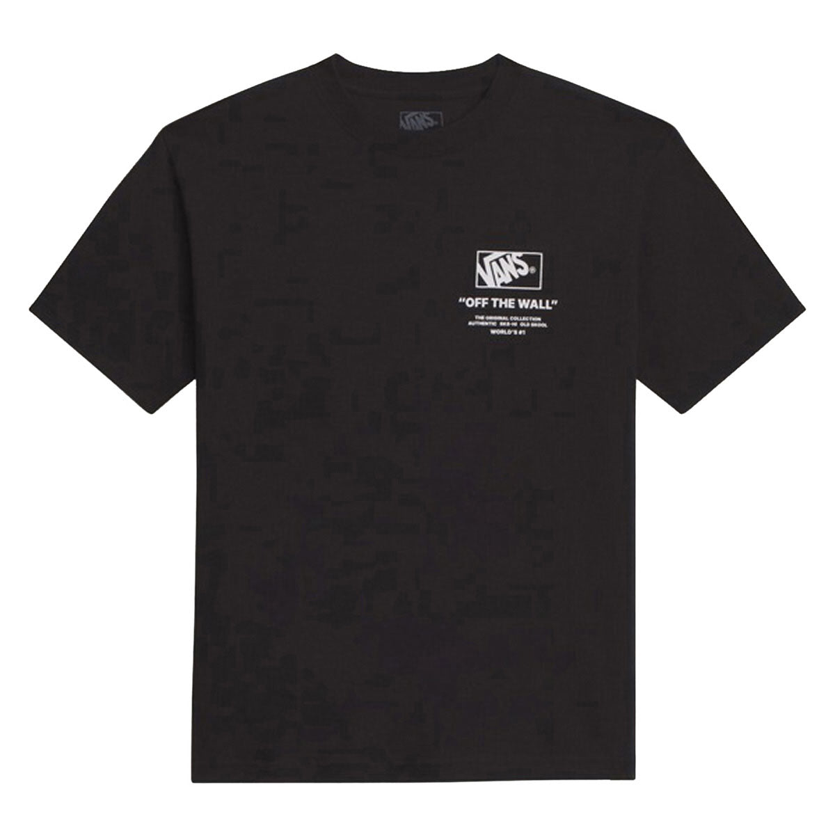Vans Stacked Hi T-Shirt - Black/White
