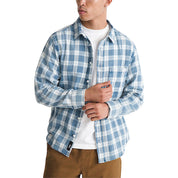 Vans Lawson Vintage Indigo Long Sleeve Shirt - Bleach Indigo