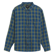 Vans Lawson Vintage Indigo Long Sleeve Shirt - Green Balsam