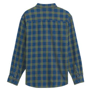 Vans Lawson Vintage Indigo Long Sleeve Shirt - Green Balsam