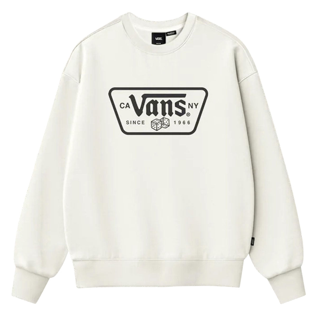 Vans Knu Patch Crew Sweatshirt - Marshmallow