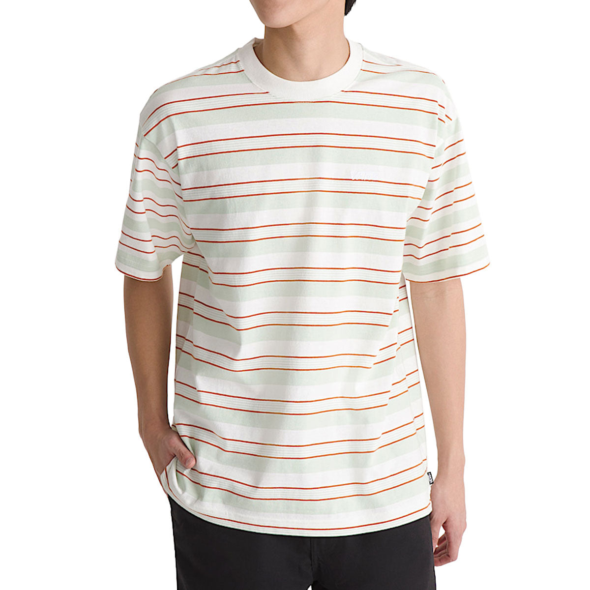 Vans Pismo Knit T-Shirt - Classic White