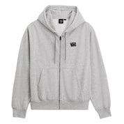 Vans Stretch Logo Full Zip Hoodie - Cement Heather