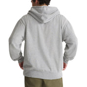 Vans Stretch Logo Full Zip Hoodie - Cement Heather
