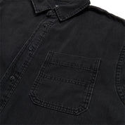 Vans Cyrus Straight Hem Denim Woven Shirt - Washed Black