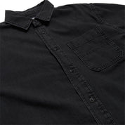Vans Cyrus Straight Hem Denim Woven Shirt - Washed Black