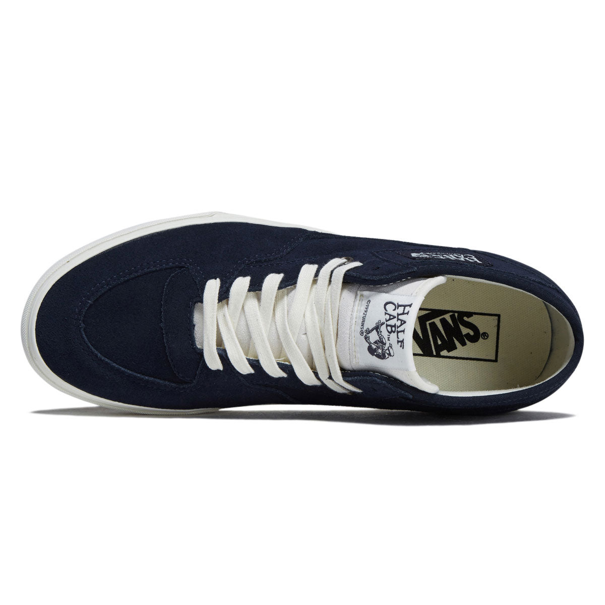 Vans Half Cab Decon Shoes - Suede Navy