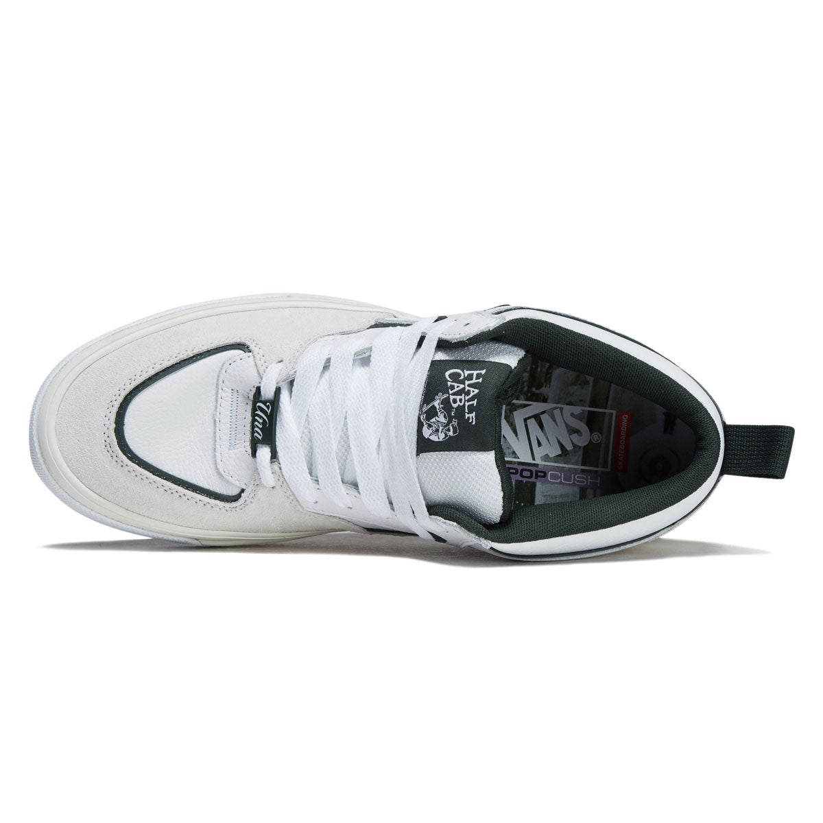 Vans Skate Half Cab Wafflecup Shoes - Una White/Gum