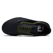 Vans Skate Old Skool Wafflecup Shoes - Willow Green/Black