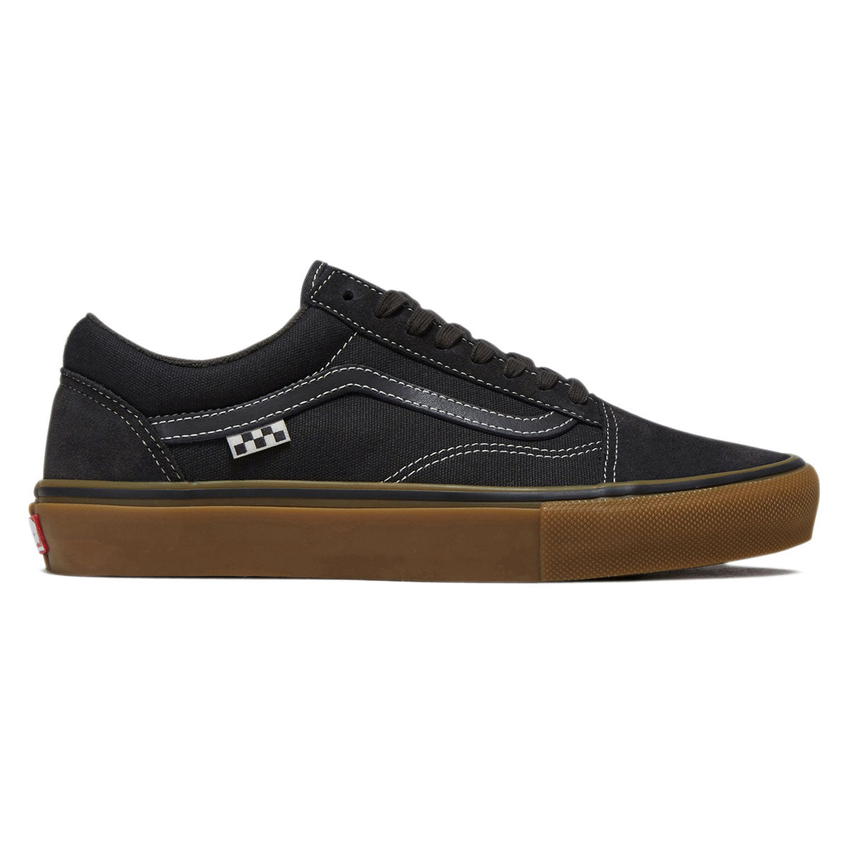 Vans Skate Old Skool Shoes - Faded Black/Gum