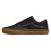 Vans Skate Old Skool Shoes - Faded Black/Gum