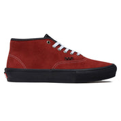 Vans Skate Authentic Mid Shoes - Poppy Ember Red