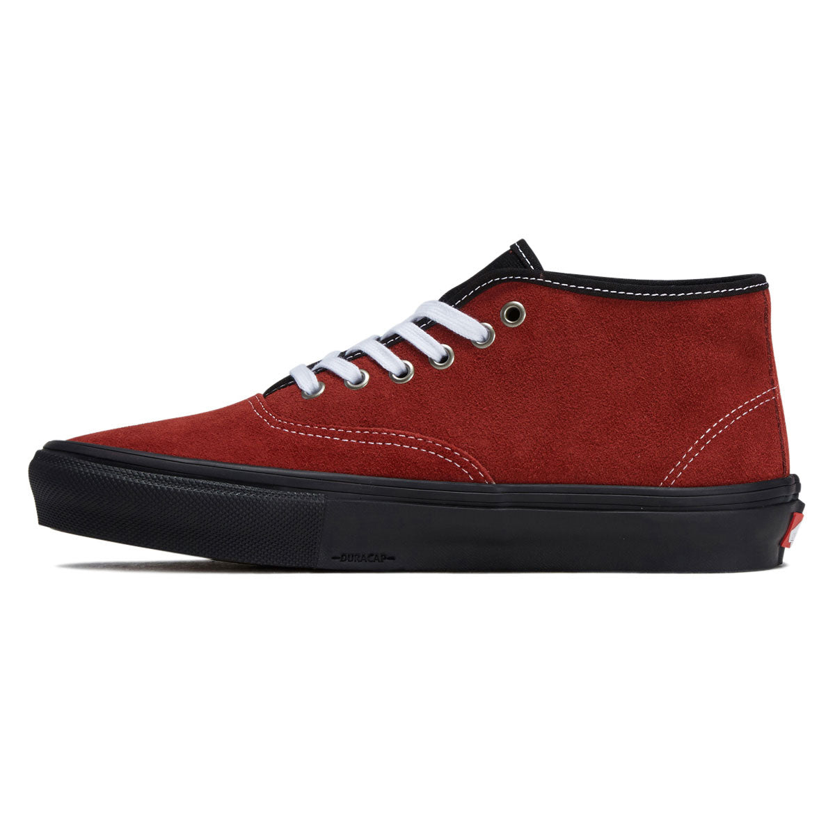Vans Skate Authentic Mid Shoes - Poppy Ember Red