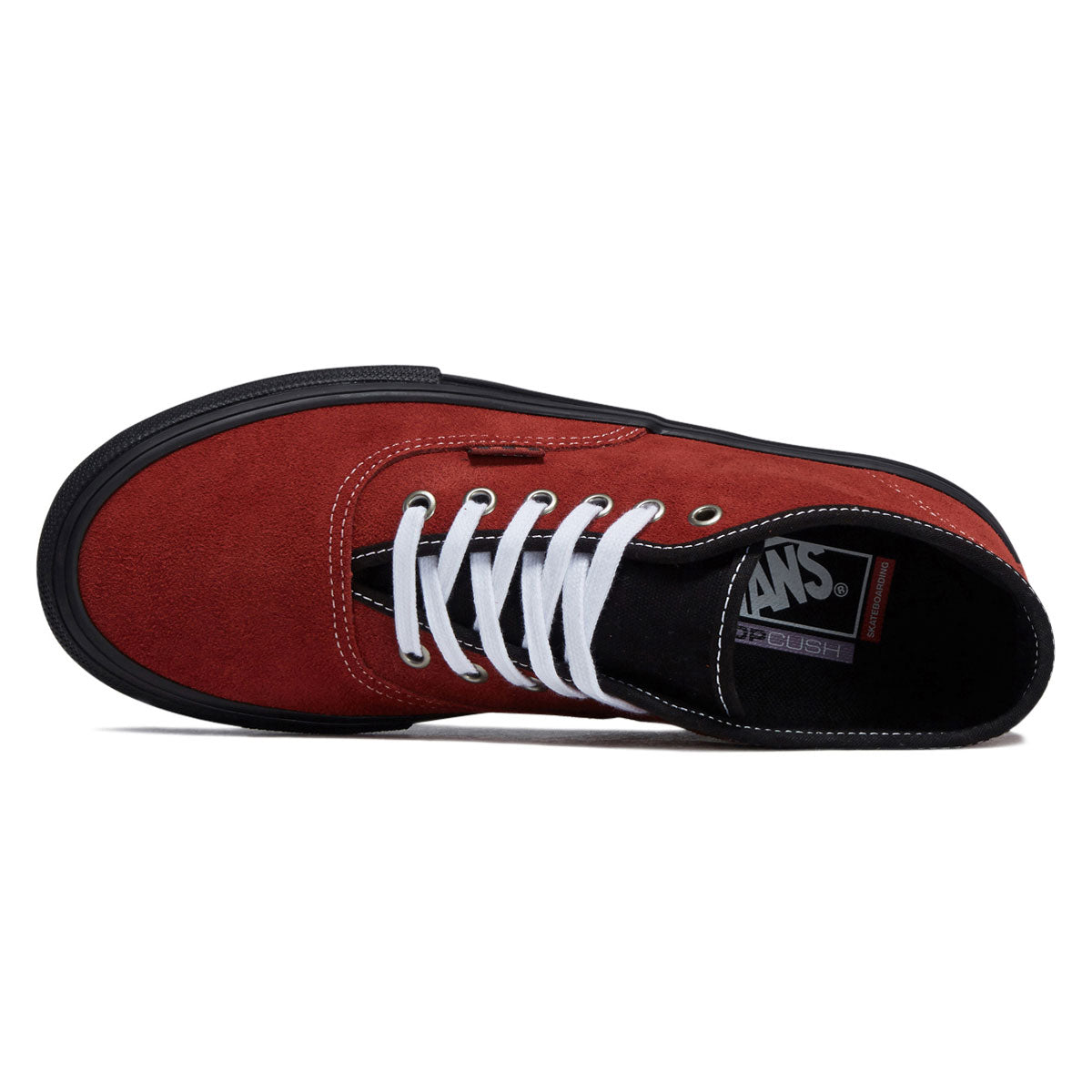 Vans Skate Authentic Mid Shoes - Poppy Ember Red