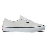 Vans Skate Authentic Shoes - White/Gunmetal