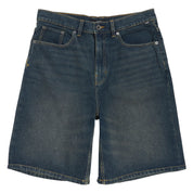 Vans Check-5 Baggy Denim Shorts - Dirty Medium Indigo