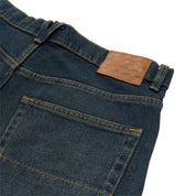 Vans Check-5 Baggy Denim Shorts - Dirty Medium Indigo