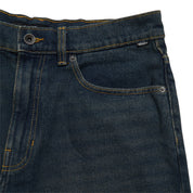 Vans Check-5 Baggy Denim Shorts - Dirty Medium Indigo