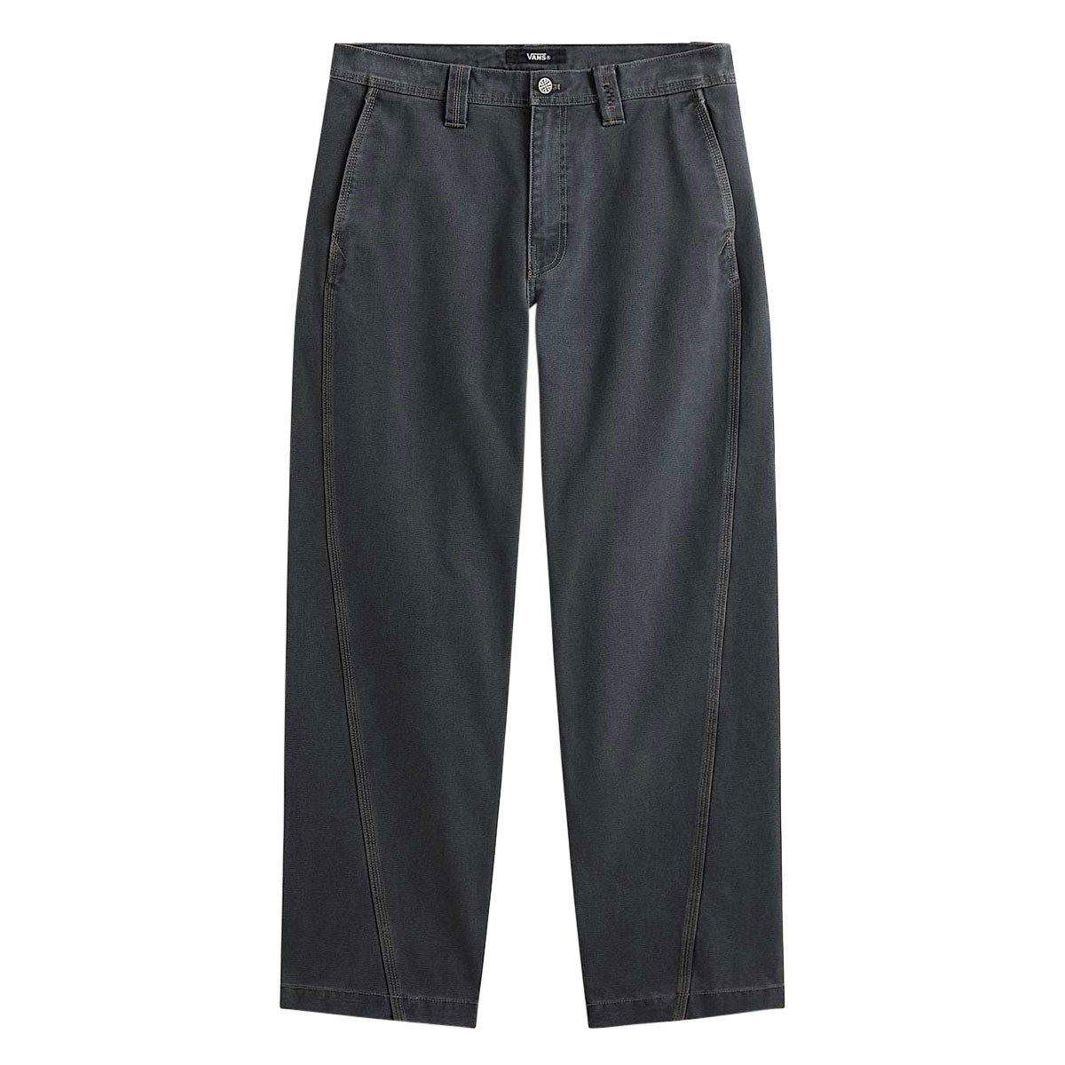 Vans Authentic Chino Loose Side Panel Pants - Charcoal Grey