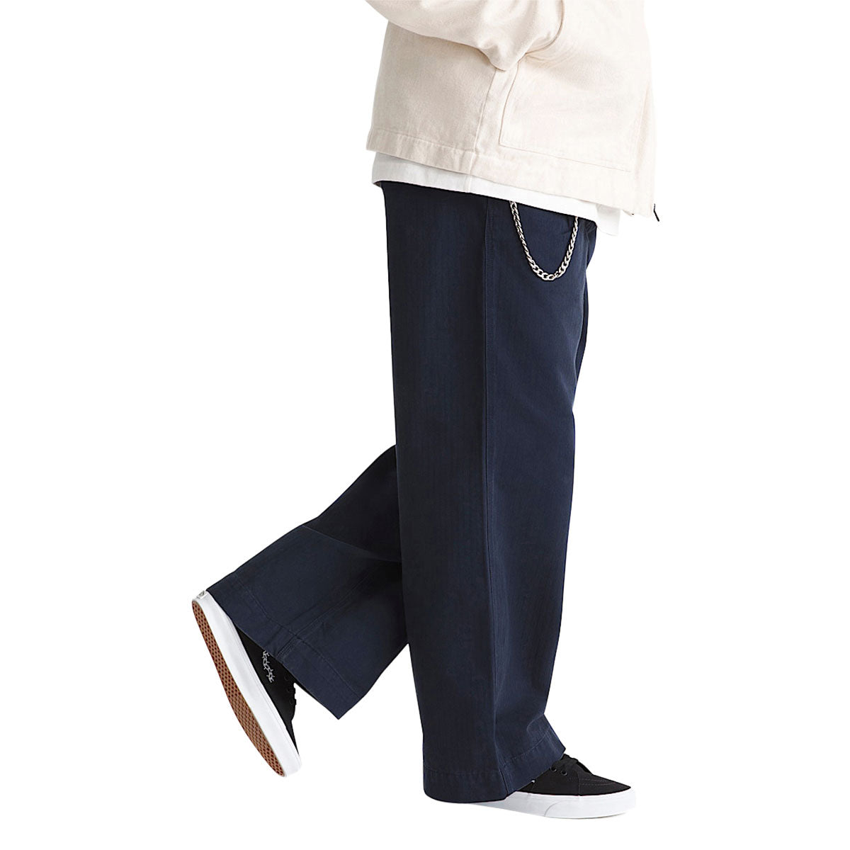 Vans Authentic Chino Loose Wide Leg Pants - Parisian Night