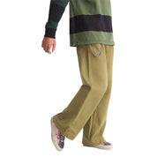 Vans Authentic Chino Loose Wide Leg Pants - Olive Brown