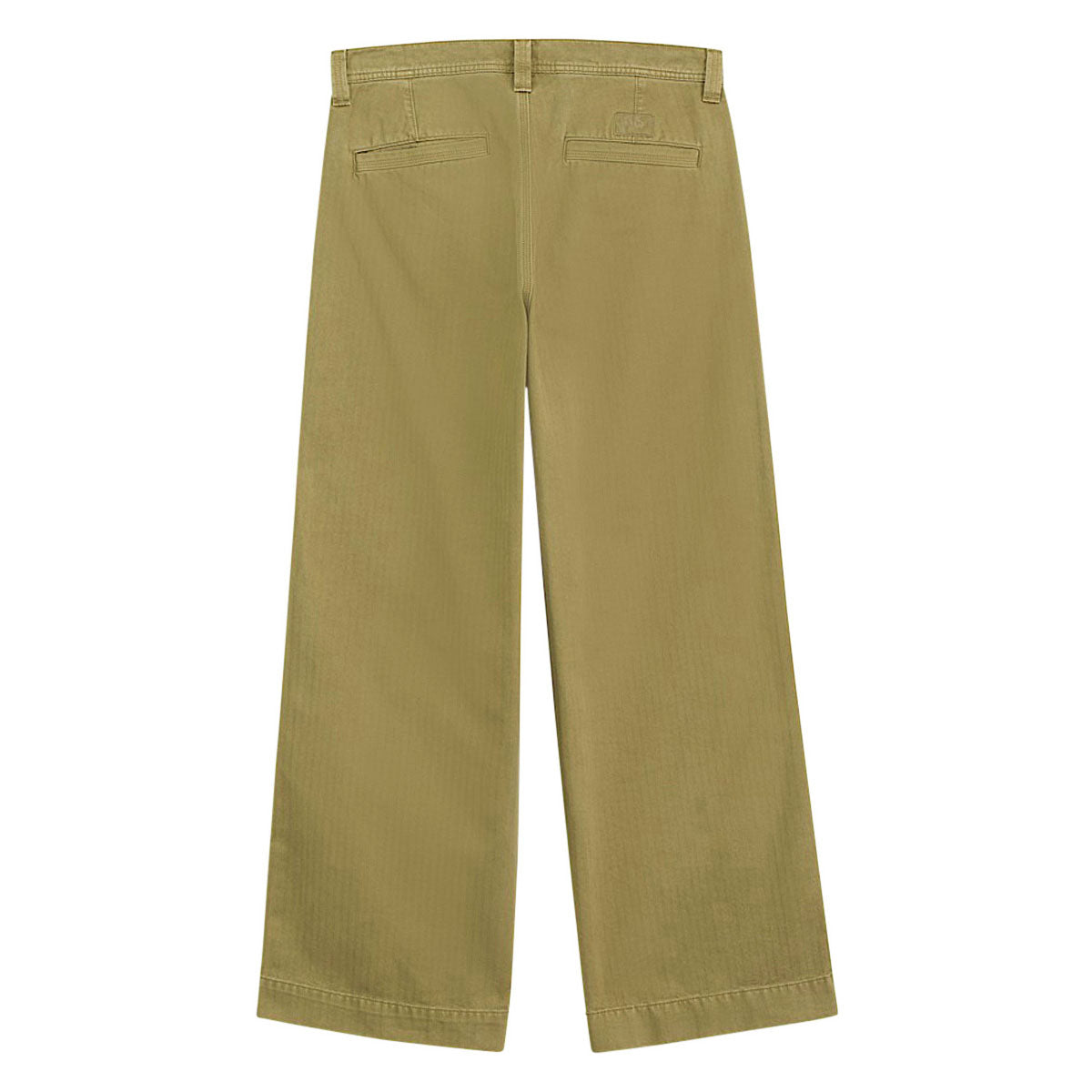 Vans Authentic Chino Loose Wide Leg Pants - Olive Brown
